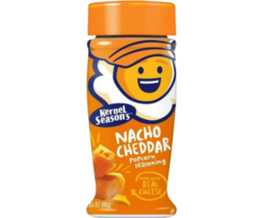 KERNEL POPCORN SEASONING NACHO CHEDDAR 80G X 6 PACK