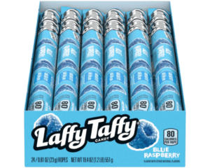 LAFFY TAFFY ROPE WILD BLUE RASP 24CT