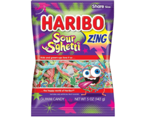 HARIBO SOUR S'GHETTI 140G X 14 PACK