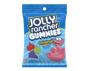 JOLLY RANCHER GUMMIES ASSORTMENT BAG 198G X 12 PACK