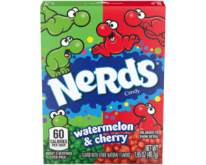 NERDS WATERMELON OR CHERRY 46G X 36 PACK