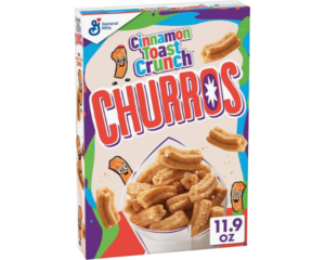 LUCKY CHARMS CINNAMON TOAST CHURROS 337G X 6 PACK