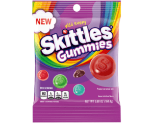 SKITTLES GUMMIES WILD BERRY 164G X 12 PACK