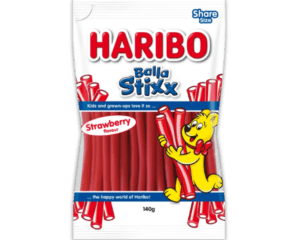 HARIBO BALLA STIXX  150G X 14 PACK