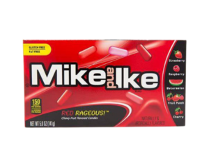 MIKE AND IKE RED RAGEOUS 120G X 12 PACK