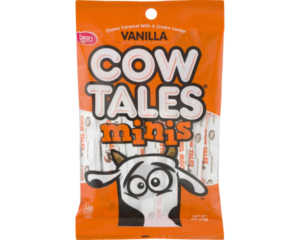 GOETZES PEG BAG MINI COW TALES VANILLA 113G X 12 PACK
