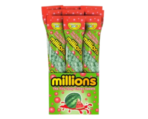 MILLIONS WATERMELON TUBES UK 55G X 12 PACK