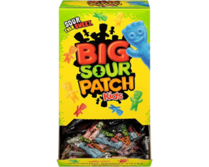 SOUR PATCH KIDS WRAPPED DISPLAY BOX 240 CT