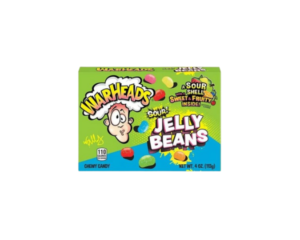 WARHEADS THEATER BOX SOUR JELLY BEANS 113G X 12 PACK