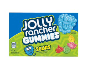 JOLLY RANCHER SOUR GUMMIES THEATER BOX 99G X 11 PACK