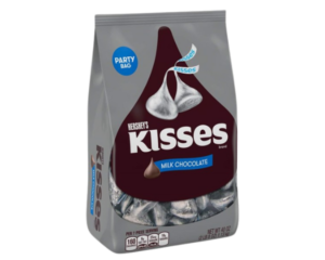 HERSHEYS KISSES MILK CHOCOLATE PARTY PACK 1.1KG