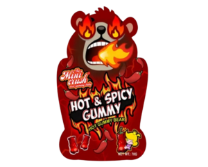 BIG BANG HOT AND SPICY GUMMY 70G X 24 BAGS