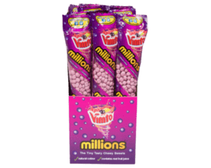 MILLIONS VIMTO TUBES UK 55G X 12 PACK