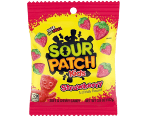SOUR PATCH KIDS STRAWBERRY BAG 141G X 12 PACK