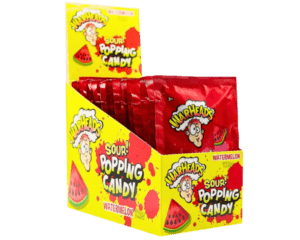 WARHEADS POP CANDY SOUR WATERMELON 9G X 20 PACK