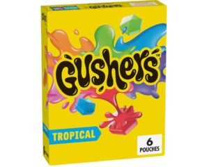 FRUIT GHUSHERS TROPICAL 136G X 10 PACK