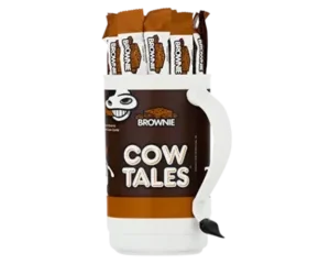 GOETEZ COW TALES CARAMEL BROWNIE WITH TUMBLER 28G X 100CT