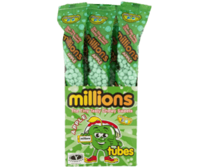 MILLIONS APPLE TUBES UK 55G X 12 PACK