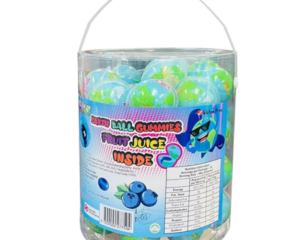 JUICY JELLY MEGA EARTH BALL GUMMIES JAR (6 X 50PCS) PACK