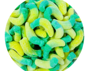 JUICY JELLY SOUR BANANAS (1KG X 8) PACK