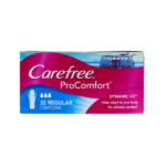 CAREFREE PK32 REGULAR TAMPONS PRO COMFORT DYNAMIC FIT