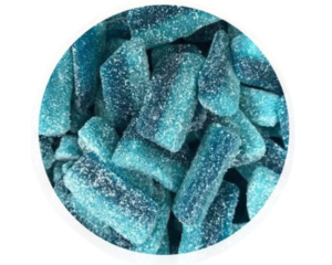 JUICY JELLY SOUR BLUEBERRY SLICE 1KG