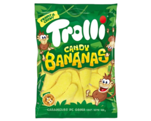 TROLLI BANANAS HANGSELL 100G X 12