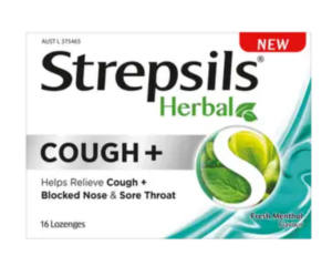 STREPSILS COUGH HERBAL 16 LOZENGES