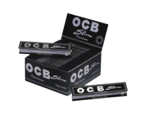 OCB BLACK KING SIZE SLIM (50PK)