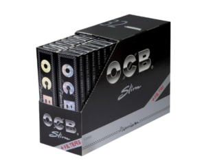 OCB BLACK KS SLIM+TIPS 32 PACK BUY 2 BOXES FOR 40$ EACH