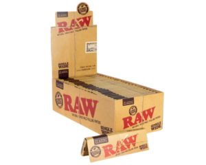 RAW SINGLE WIDE 50 PACK