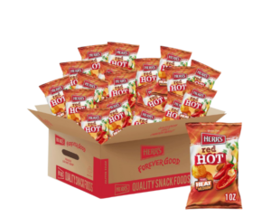 HERR'S RED HOT 84 X 28G (1OZ)