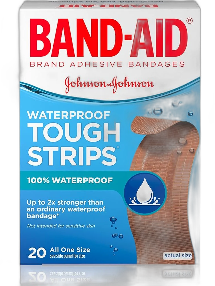 BAND-AID BRAND TOUGH STRIPS - 20 PACK X 6