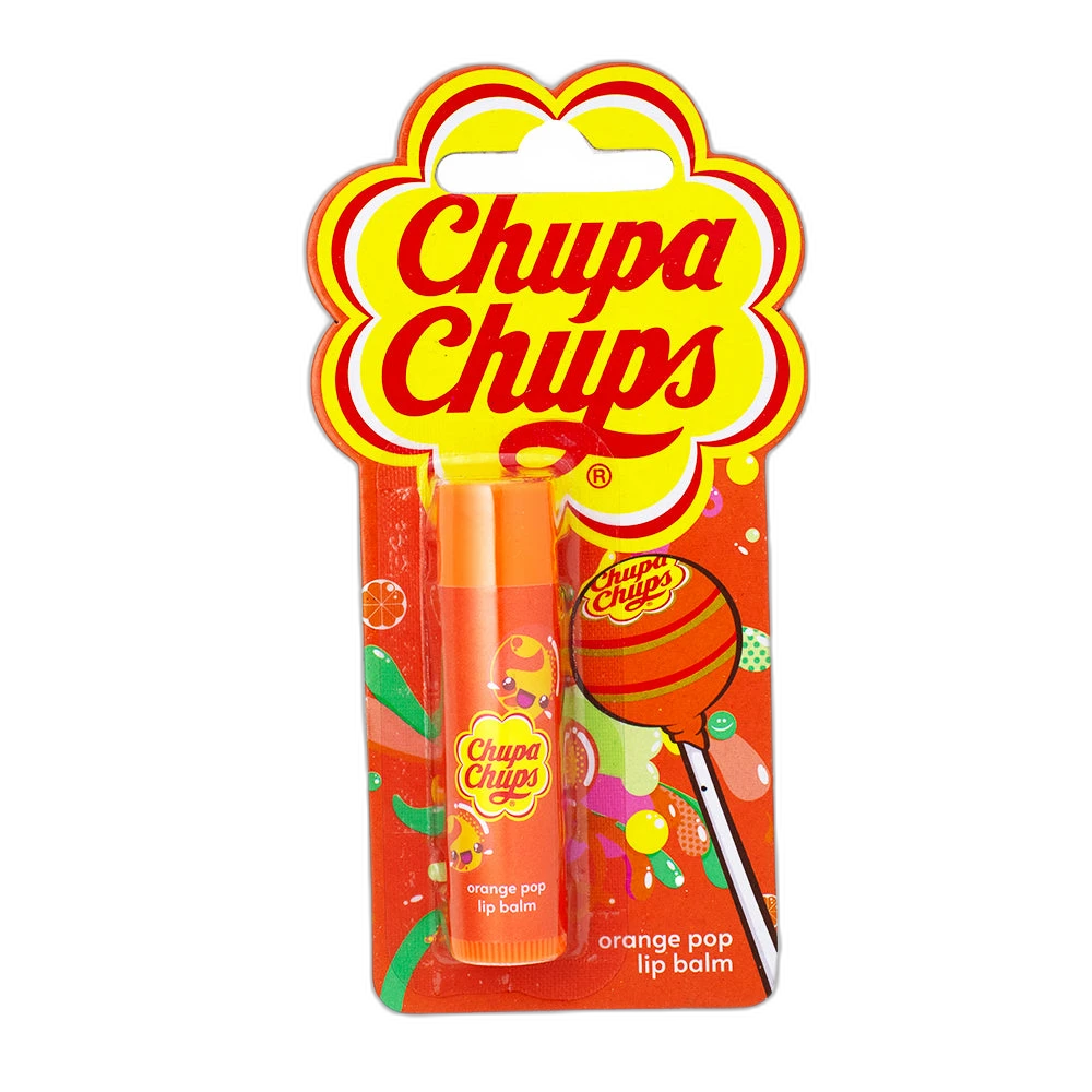 CHUPA CHUPS 14G LIP BALM ORANGE POP x 12
