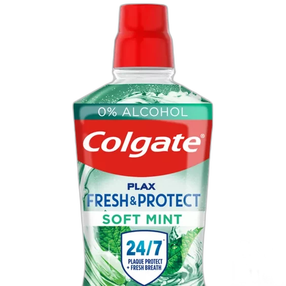 COLGATE PLAX ALCOHOL FREE ANTIBACTERIAL MOUTHWASH
