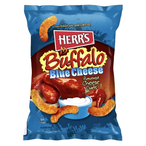 Herr's Buffalo Blue Cheese Curls 170g
