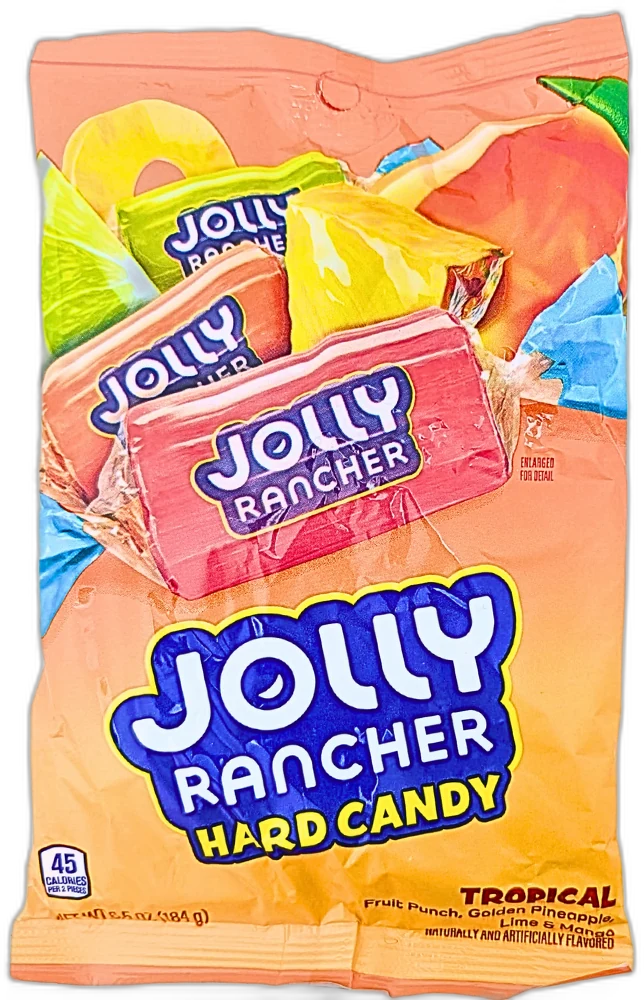 Jolly Rancher Hard Candy Tropical 184g X 12 Pack