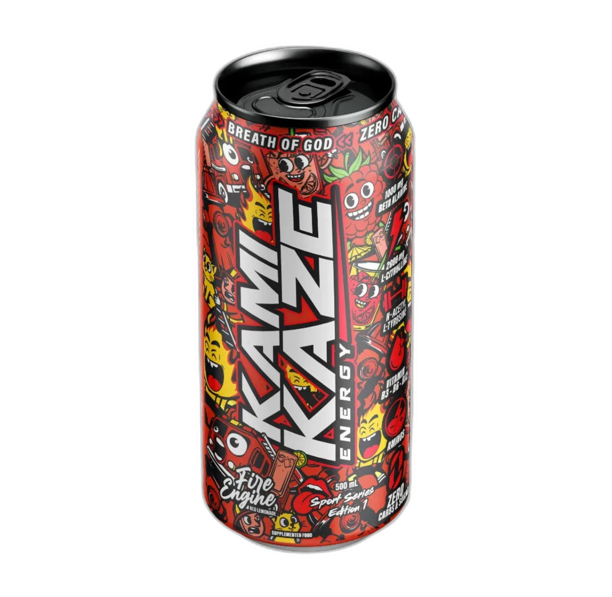 KAMIKAZE ENERGY RAPSBERRY LEMONADE 42.95