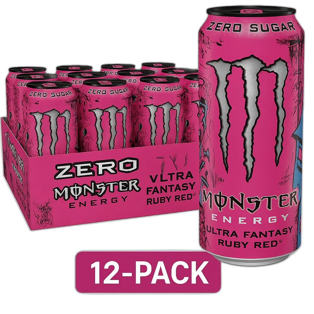 MONSTER RUBY RED 500ML X 12PK