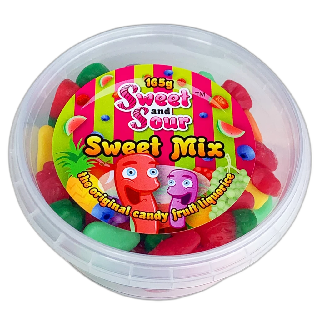 Sweet and Sour Sweet Mix 165gm Tub X 5