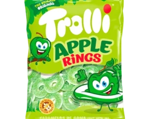 TROLLI APPLE RINGS HANGSELL 100G X 12