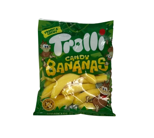 TROLLI BANANAS HANGSELL 100G X 12 PACK