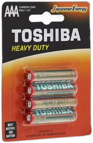 Toshiba Heavy Duty AA 4pk X12