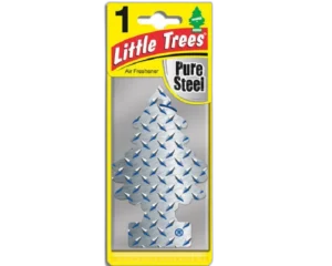 24PK Little Tree Car Air Freshener (Pure Steel)