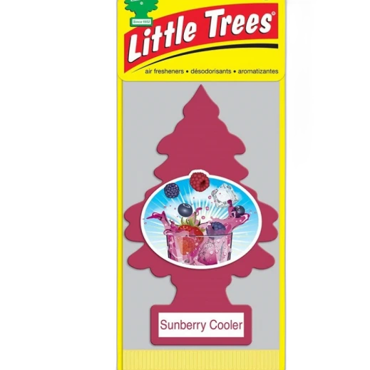 24PK Little Tree Car Air Freshener (Sunberry Cooler)