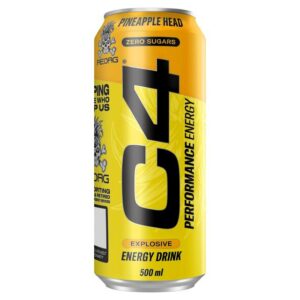 C4 Performance Energy Pineapple Head 500ml X 12 PACK (UK)