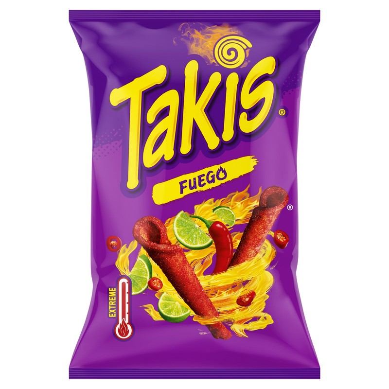 Takis Fuego 100g X 18 PACK (UK)