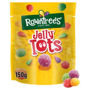 Rowntrees Jelly Tots Pouch 150g X 10 PACK (UK)