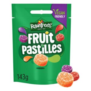 Rowntree Fruit Pastilles Pouch 143g X 10 PACK (UK)
