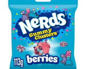 Nerds Gummy Clusters Berries Sharing Bag 113g X 10 PACK (UK)